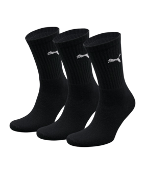 PUMA Sport 3er Pack Socken (200) - schwarz