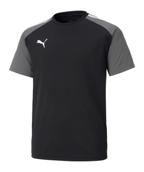 PUMA teamPACER Trikot Kids Schwarz Grau (003) - schwarz