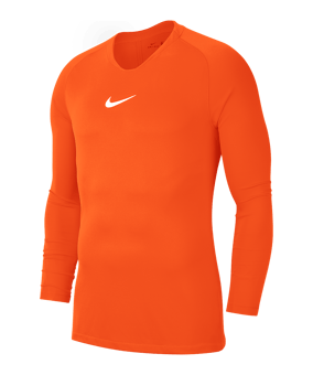 NIKE Park First Layer Top langarm (819) - orange