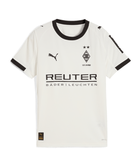 PUMA Borussia Mönchengladbach Trikot Home 2025/2026 Kids Weiß F01