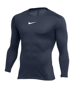 NIKE Park First Layer Top langarm (410) - blau