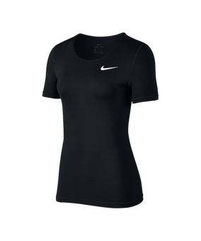NIKE Pro Shortsleeve Damen (010) - schwarz