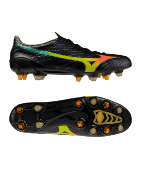 Mizuno Alpha III Elite Mix SG Bright Black Schwarz F00 - schwarz
