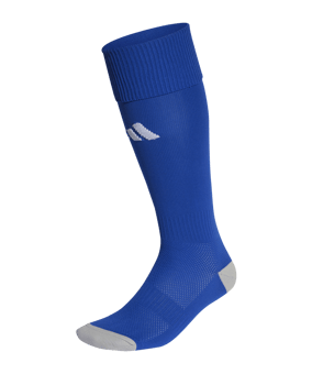 adidas Milano 23 Strumpfstutzen Blau Weiss Grau - blau