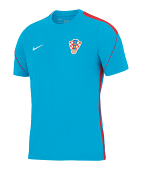 Nike HNS Kroatien Trainingsshirt Blau F446 - blau