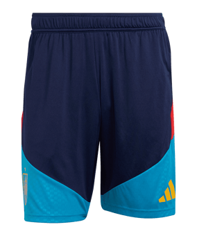adidas Spanien Tiro Training Short Blau - blau
