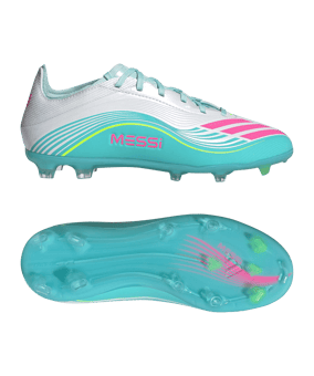 adidas F50 Elite FG Messi Aurora Radiante Kids Weiß - weiss