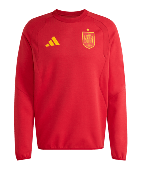 adidas Spanien Tiro Travel Sweatshirt Rot - rot