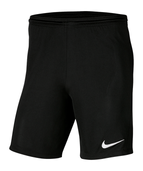 NIKE Park III Shorts Kinder (010) - schwarz