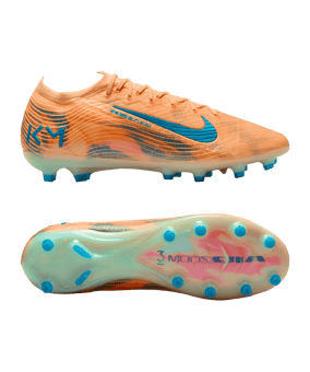 Nike Air Zoom Mercurial Vapor XVI Elite AG Kylian Mbappe Signature Orange F800 - orange