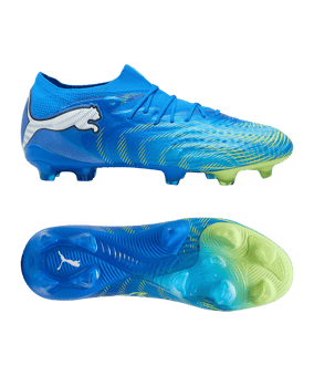 PUMA FUTURE 9 Ultimate Low FG Unscripted Blau F03