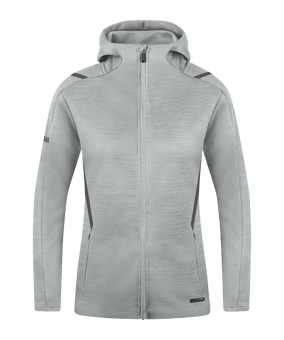 JAKO Challenge Freizeit Kapuzenjacke Damen (521) - grau