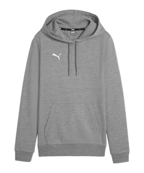 PUMA teamGOAL Casuals Hoody Damen Grau F33 - grau