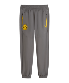 PUMA Borussia Dortmund Pumatech Woven Hose Grau F21 - grau