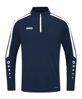 JAKO Power Sweatshirt Blau Weiss F900 - blau