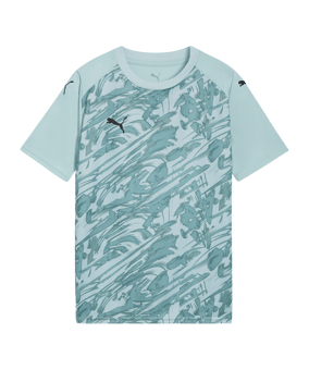 PUMA teamFINAL Graphic Trikot Kids Grün F41 - gruen