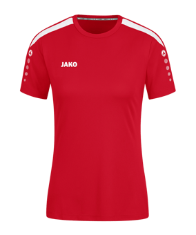 JAKO Power Trikot Damen Rot Weiss F100 - rot