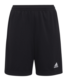 adidas Entrada 22 Trainingsshort Kids Schwarz (H57498) - schwarz