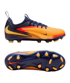 Nike Phantom 6 Low Academy FG/MG Erling Haaland Force 9 Kids Orange F800 - orange
