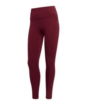 adidas All me 7/8 X-Over Leggings Damen Rot - rot