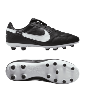 Nike Premier III FG Schwarz Weiss (010) - schwarz