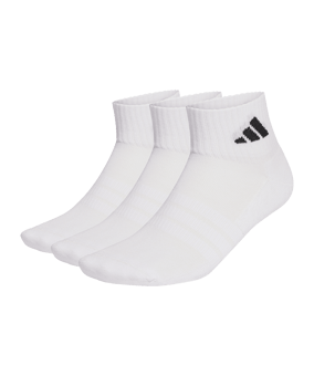 adidas Ankle 3er Pack Socken Weiß - weiss