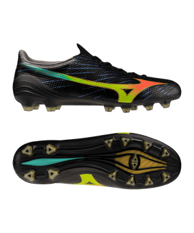 Mizuno Alpha III Elite FG Bright Black Schwarz F00 - schwarz