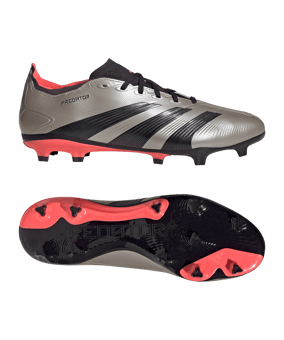 adidas Predator League FG Vivid Horizon Grau Pink - grau