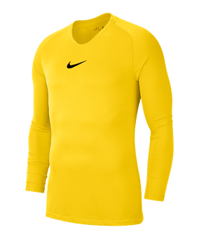 NIKE Park First Layer Top langarm (719) - gelb