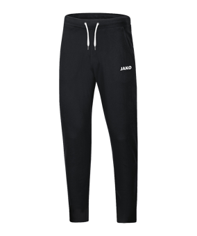 JAKO Base Jogginghose Kids Schwarz (008) - schwarz