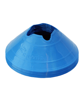 Cawila Markierungshauben M | 10er Set | Durchmesser 20cm, Höhe 6cm | skyblue - blau