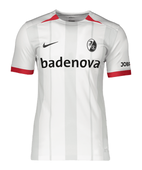 Nike SC Freiburg "Badenova" Trikot Away 2024/2025 Weiss F104 - weiss