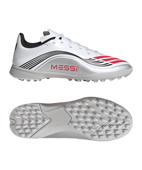 adidas F50 Messi League TF PRESTIG10 Kids Weiß - weiss