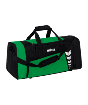 Erima Six Wings Sporttasche Gr. S Smaragd Schwarz - gruen