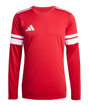 adidas Squadra 25 Trikot Langarm Rot - rot