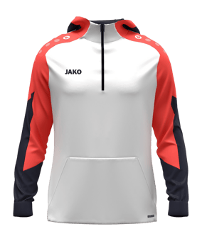 JAKO Dynamic Kapuzenjacke Weiß F026 - weiss