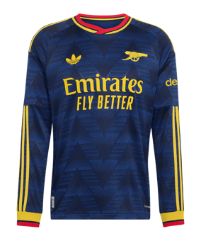 adidas FC Arsenal London Authentic Trikot Langarm Away 2026/2027 Blau - blau