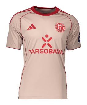 adidas Fortuna Düsseldorf Trikot 3rd 2025/2026 Beige