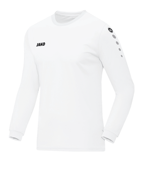 JAKO Team Trikot langarm Kinder (000) - weiss