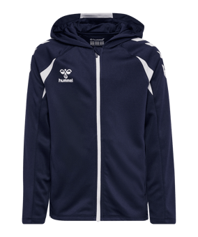 hummel Core 2.0 Kapuzenjacke Kids Blau F7929 - blau