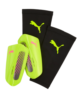 PUMA Ultra Light Strap Schienbeinschoner Gelb F02 - gelb