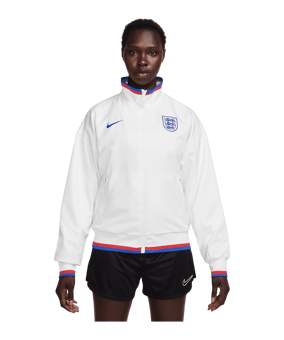 Nike England Anthem Jacke Home 2025 Damen Weiß F100 - weiss