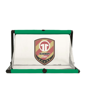 BAZOOKAGOAL PVC 150x90cm | 4 Tore inkl. Druck | white green Minitor Weiß - weiss