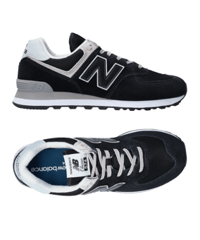New Balance 574 Schwarz Weiss (EVB) - schwarz