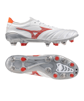 Mizuno Morelia Neo IV Alpha Made in Japan Mix Charge Gelb Rot Gelb F60 - gelb