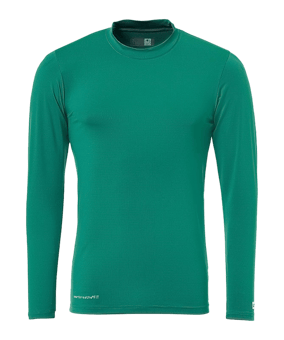 Uhlsport Baselayer Unterhemd langarm Kids (006) - gruen
