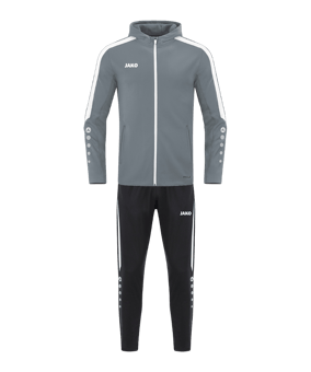 JAKO Power Hooded Trainingsanzug Damen Grau F840 - grau