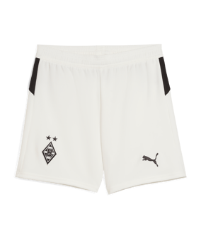 PUMA Borussia Mönchengladbach Short Home 2025/2026 Kids Weiß F01 - weiss
