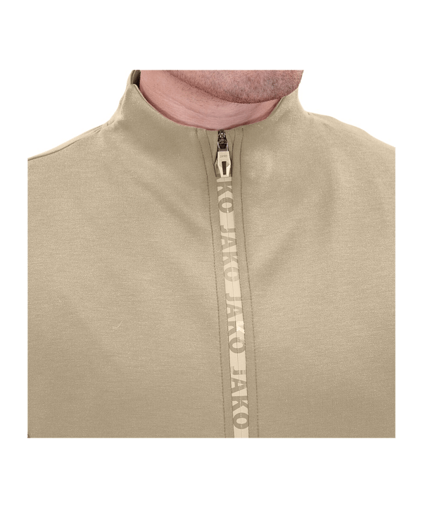 JAKO Pro Casual Jacke Beige F385 - beige