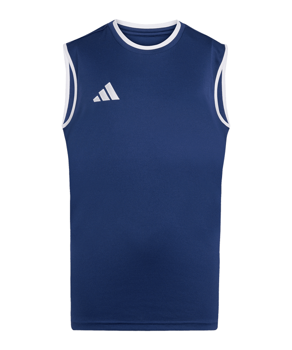 adidas Entrada 26 Tanktop Kids Dunkelblau - blau